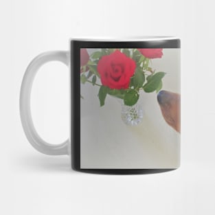 Smelling the roses Mug